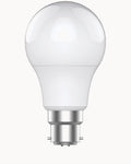 BC/B22 bulb with white finish