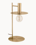 Brass table lamp