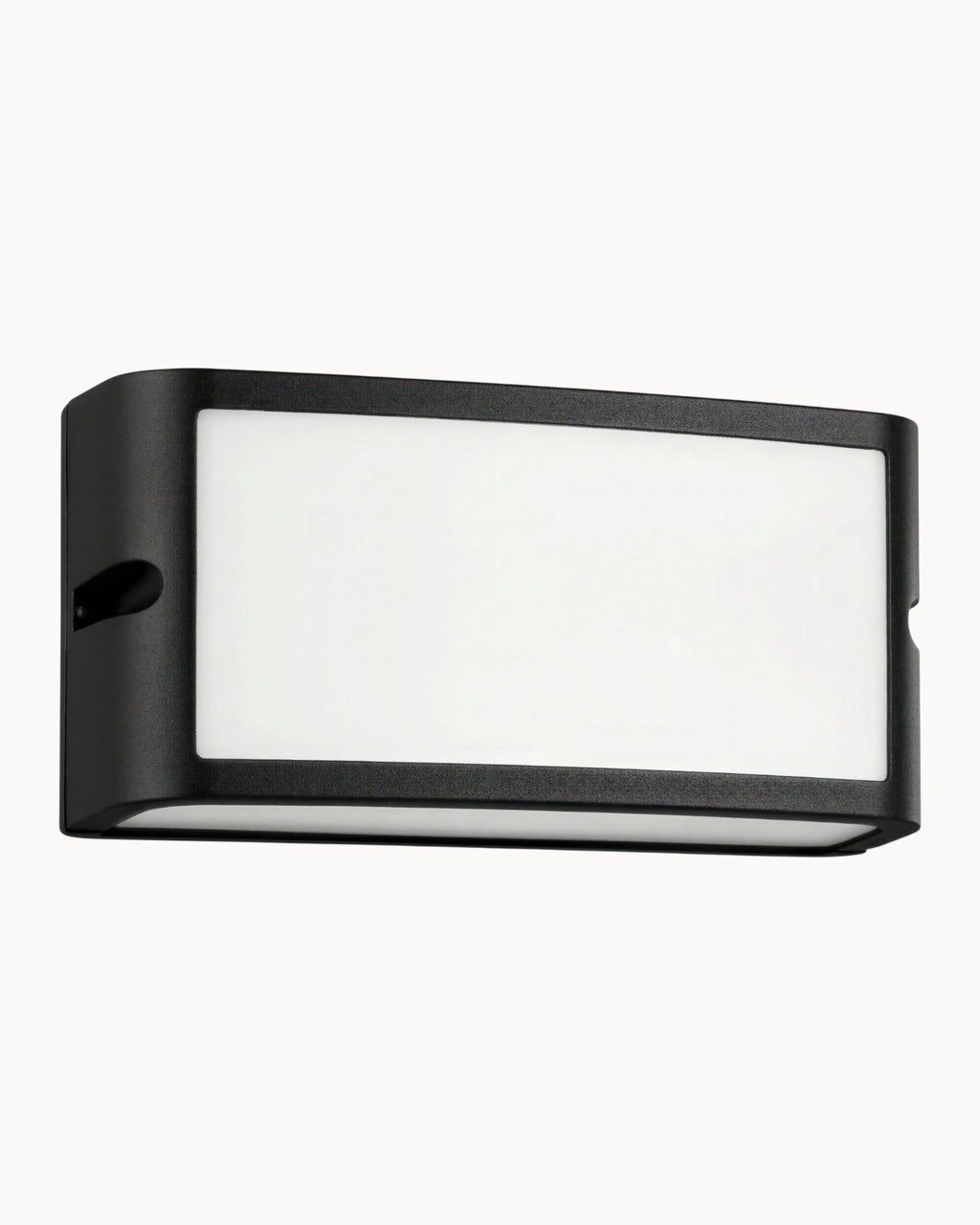 Camarda IP54 Cool White Wall Light Black