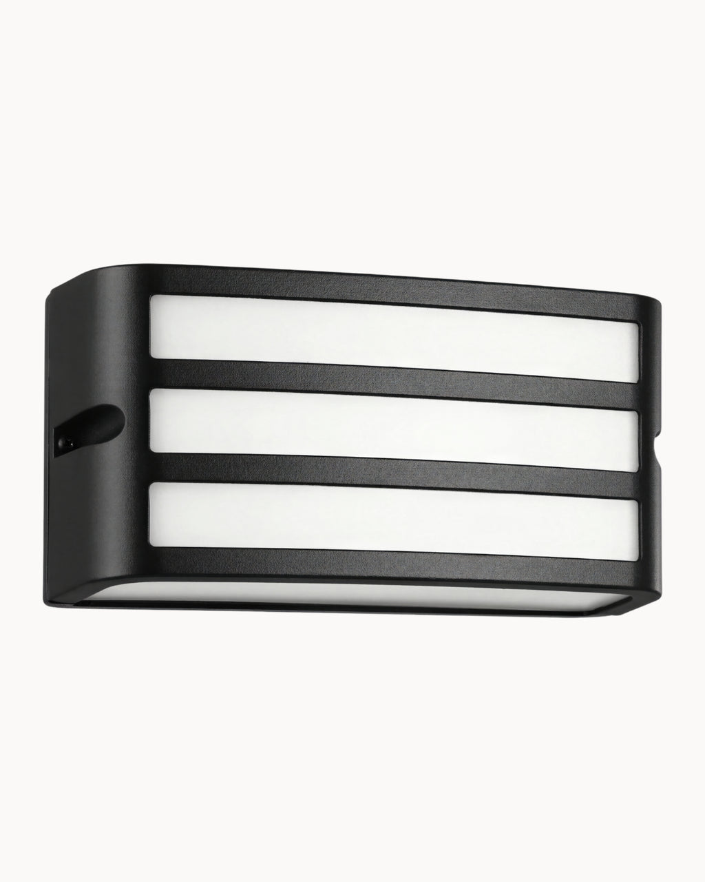 Camarda Grill IP54 Wall Light Black