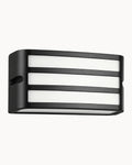 Camarda Grill IP54 Wall Light Black
