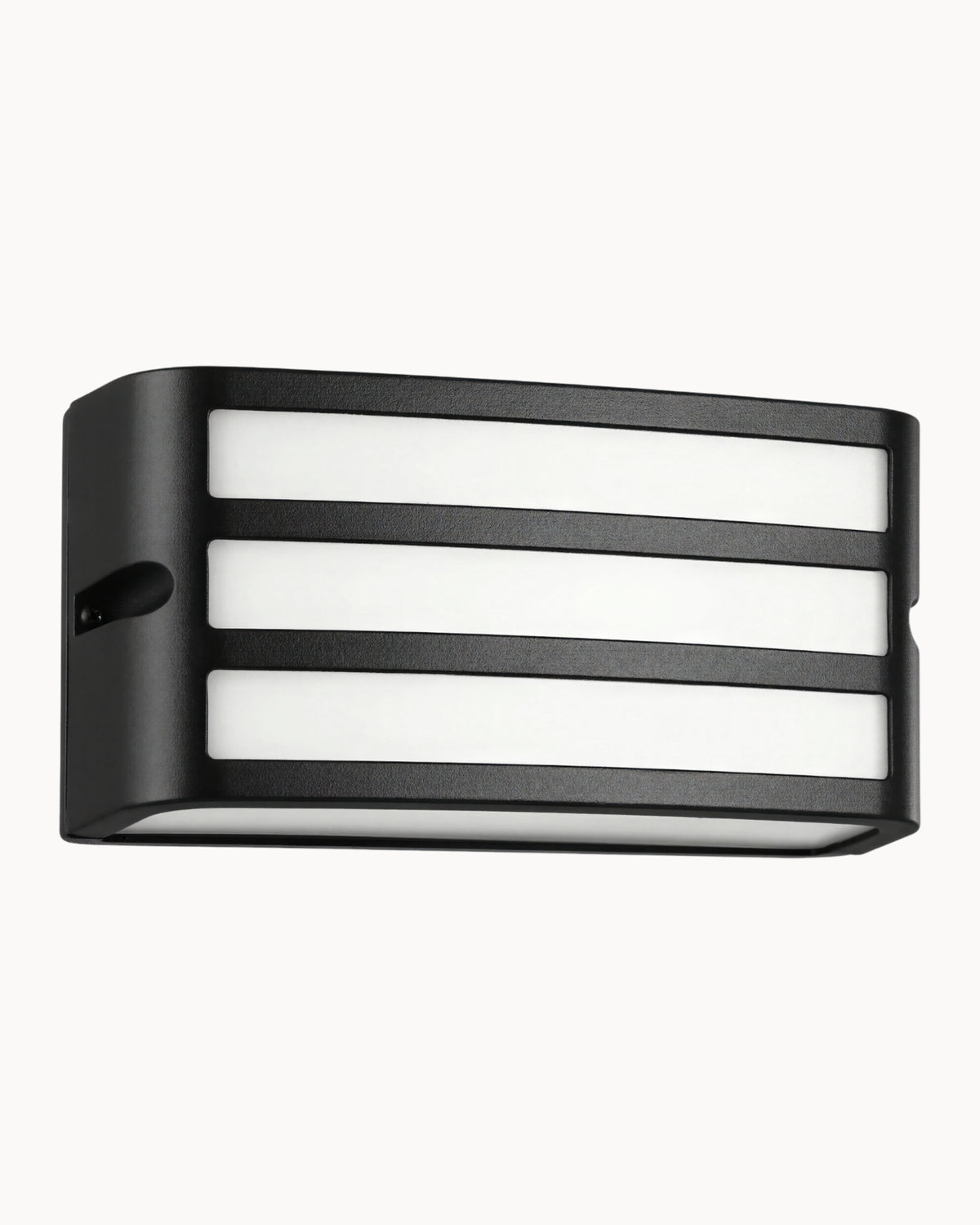 Camarda Grill IP54 Wall Light Black