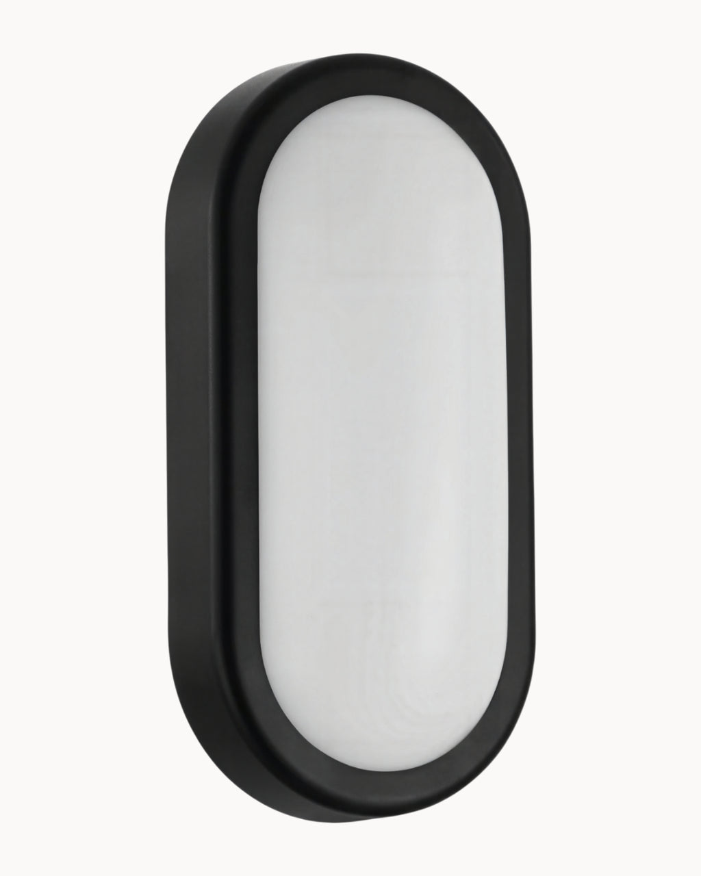 Burleigh IP54 Oval CCT Wall Light White or Black