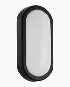 Burleigh IP54 Oval CCT Wall Light White or Black