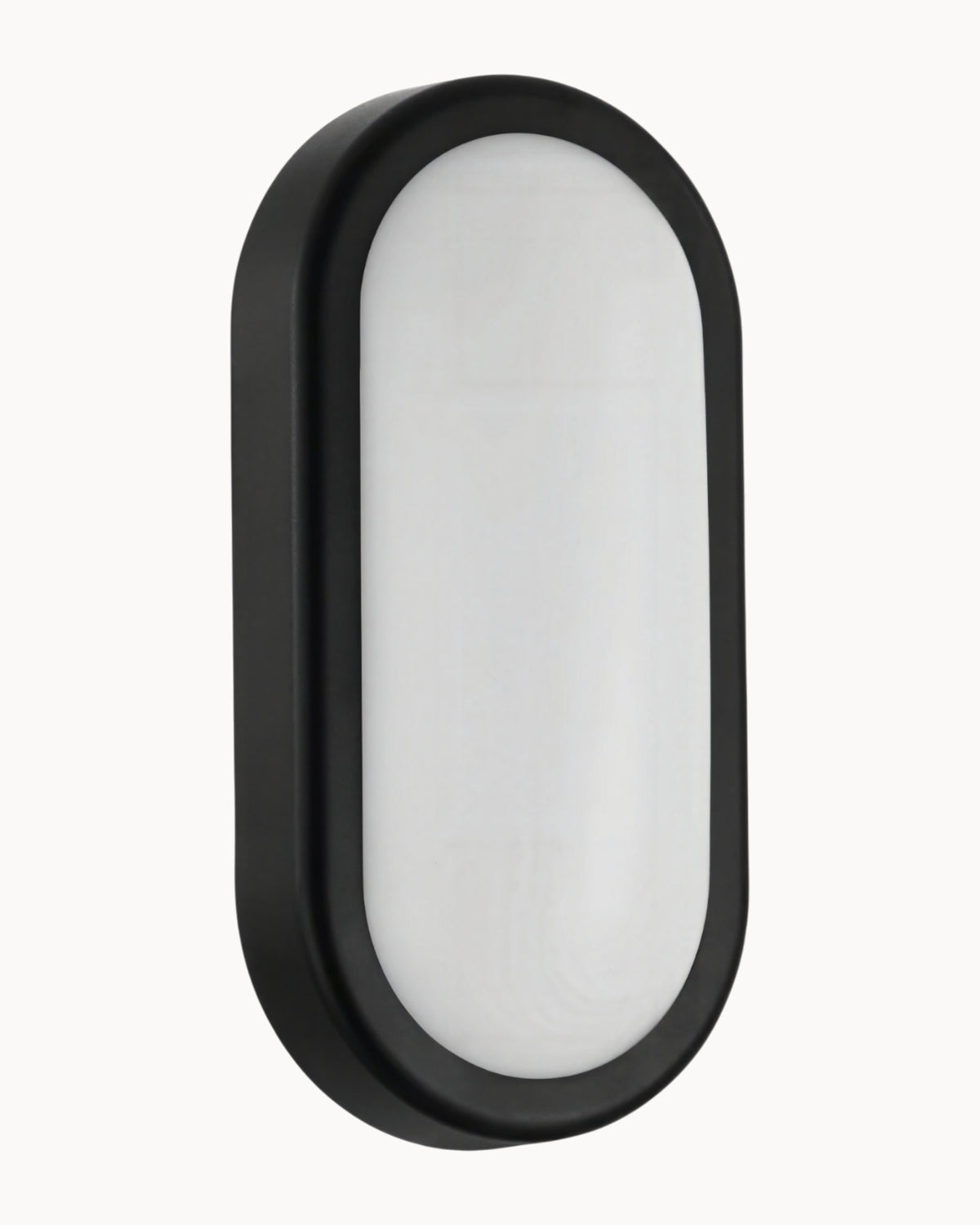 Burleigh IP54 Oval CCT Wall Light White or Black