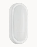 Burleigh IP54 Oval CCT Wall Light White or Black