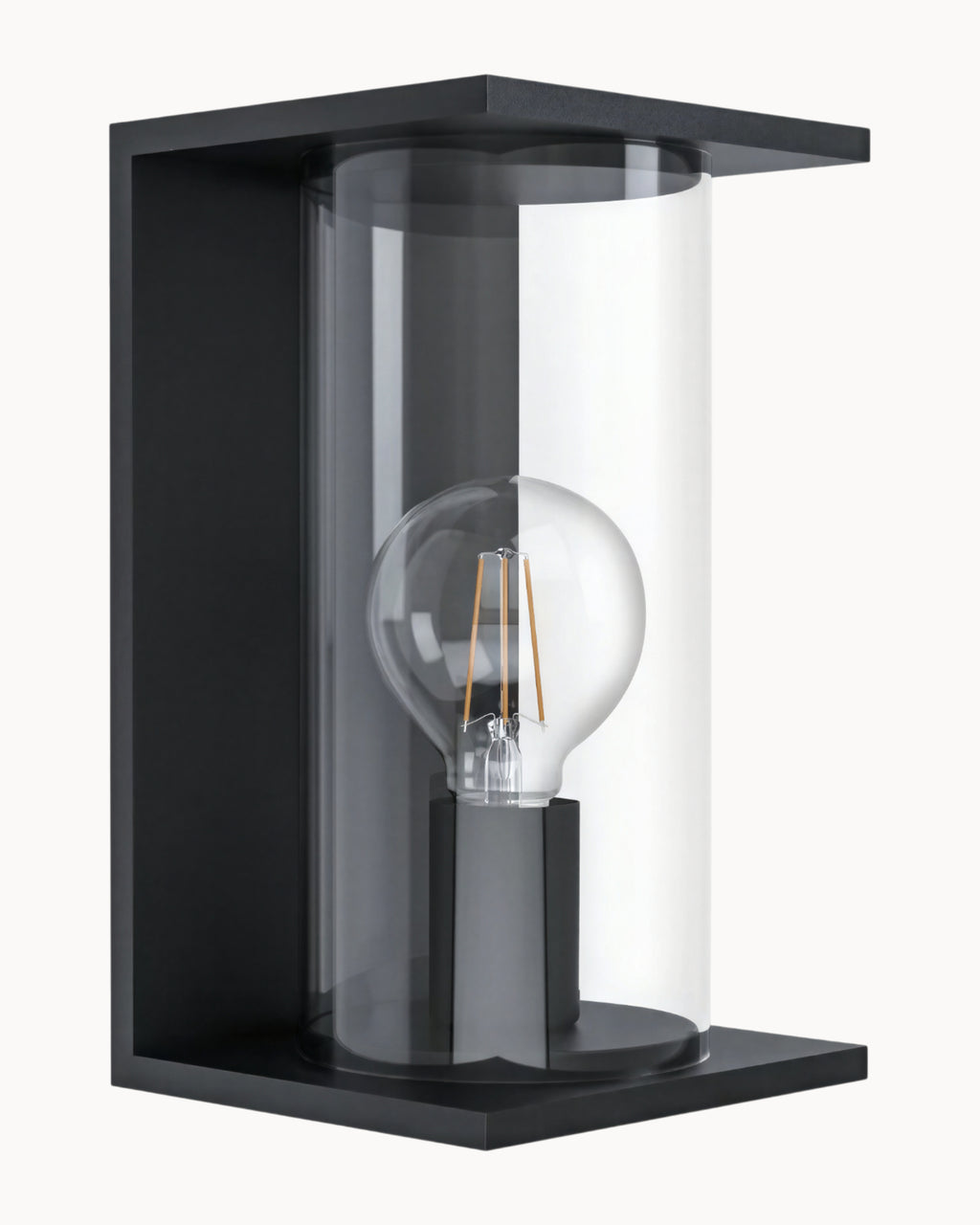 Cascinetta IP54 Wall Light Black