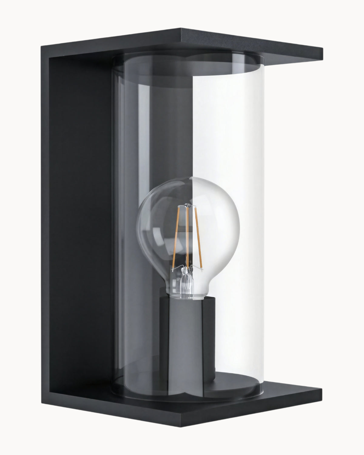 Cascinetta IP54 Wall Light Black