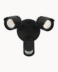 Coronet CCT IP54 Twin Spot with Sensor Black