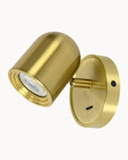 Oblique Spotlight Aged Brass