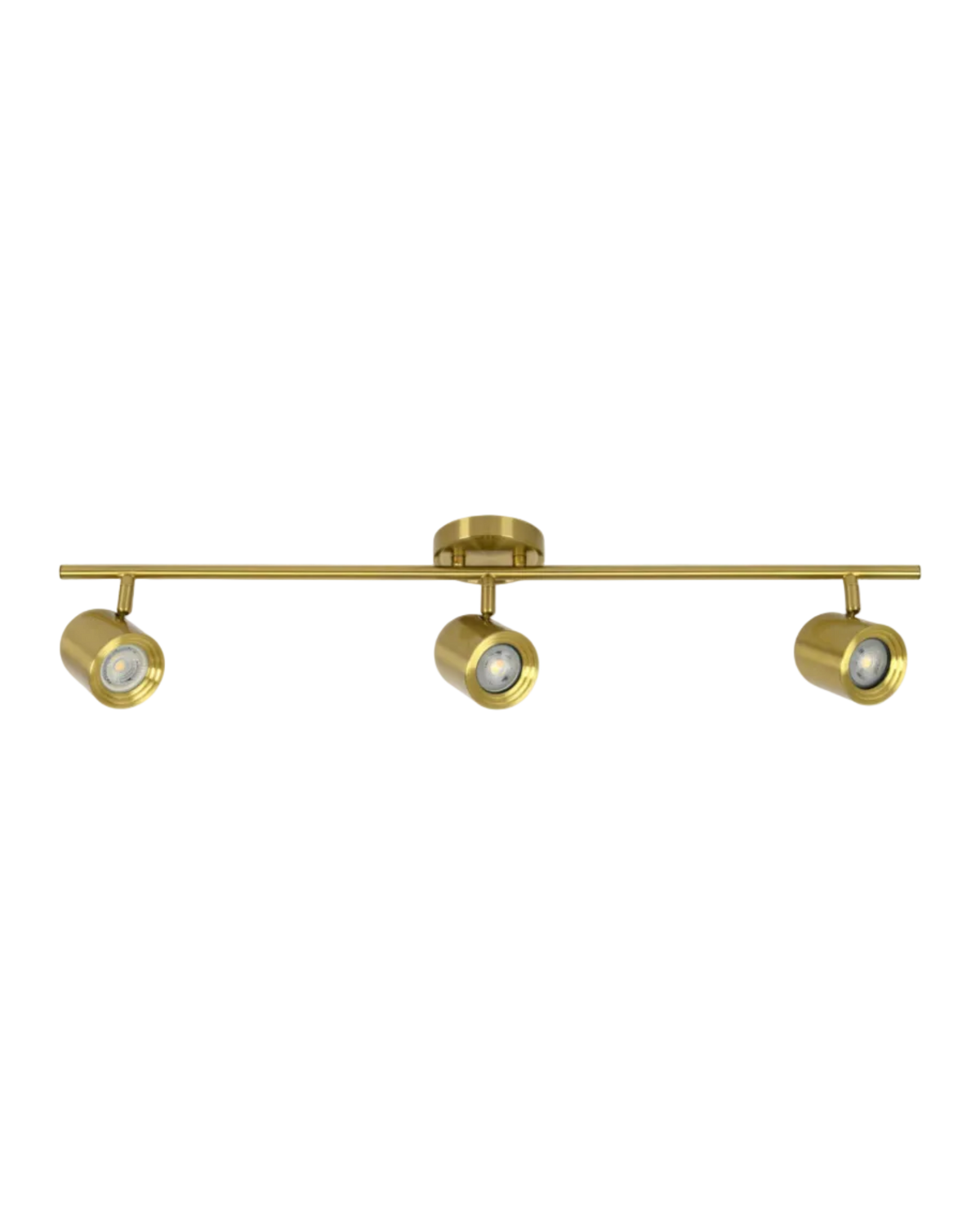 Oblique 3 Bar Spotlight Aged Brass
