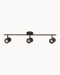 Oblique 3 Bar Spotlight Bronze