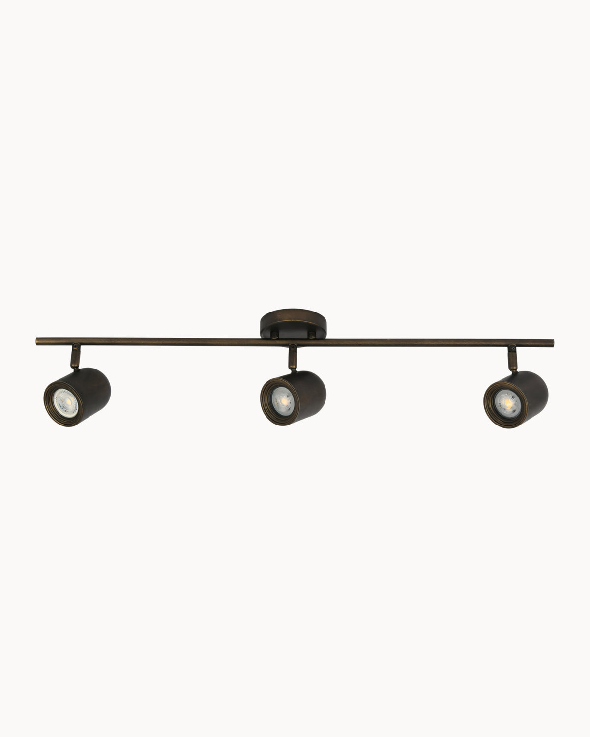 Oblique 3 Bar Spotlight Bronze