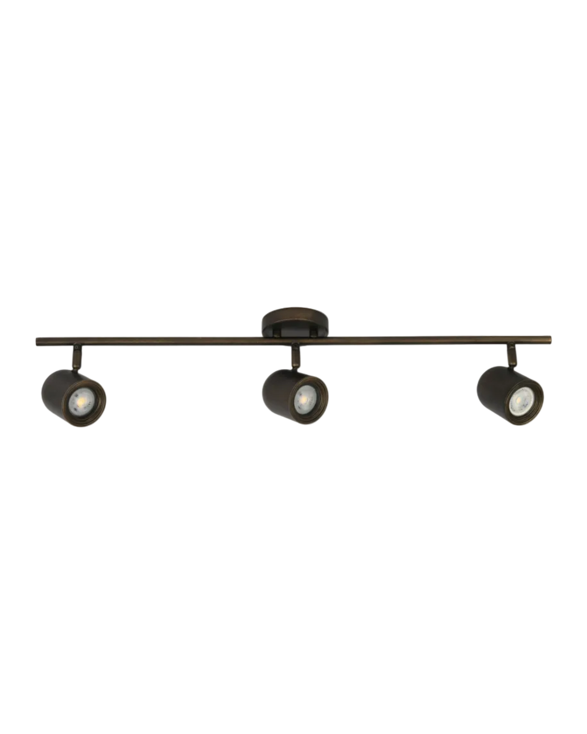 Oblique 3 Bar Spotlight Bronze