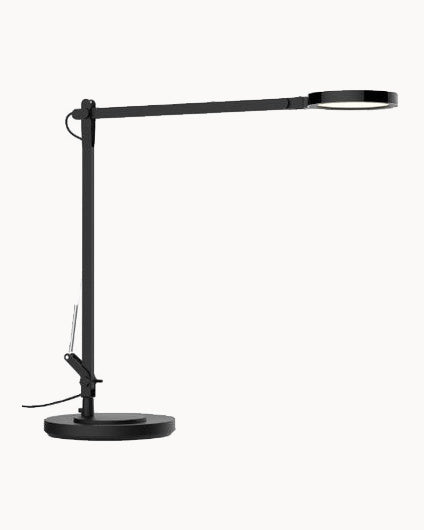 LED adjustable desk lamp black