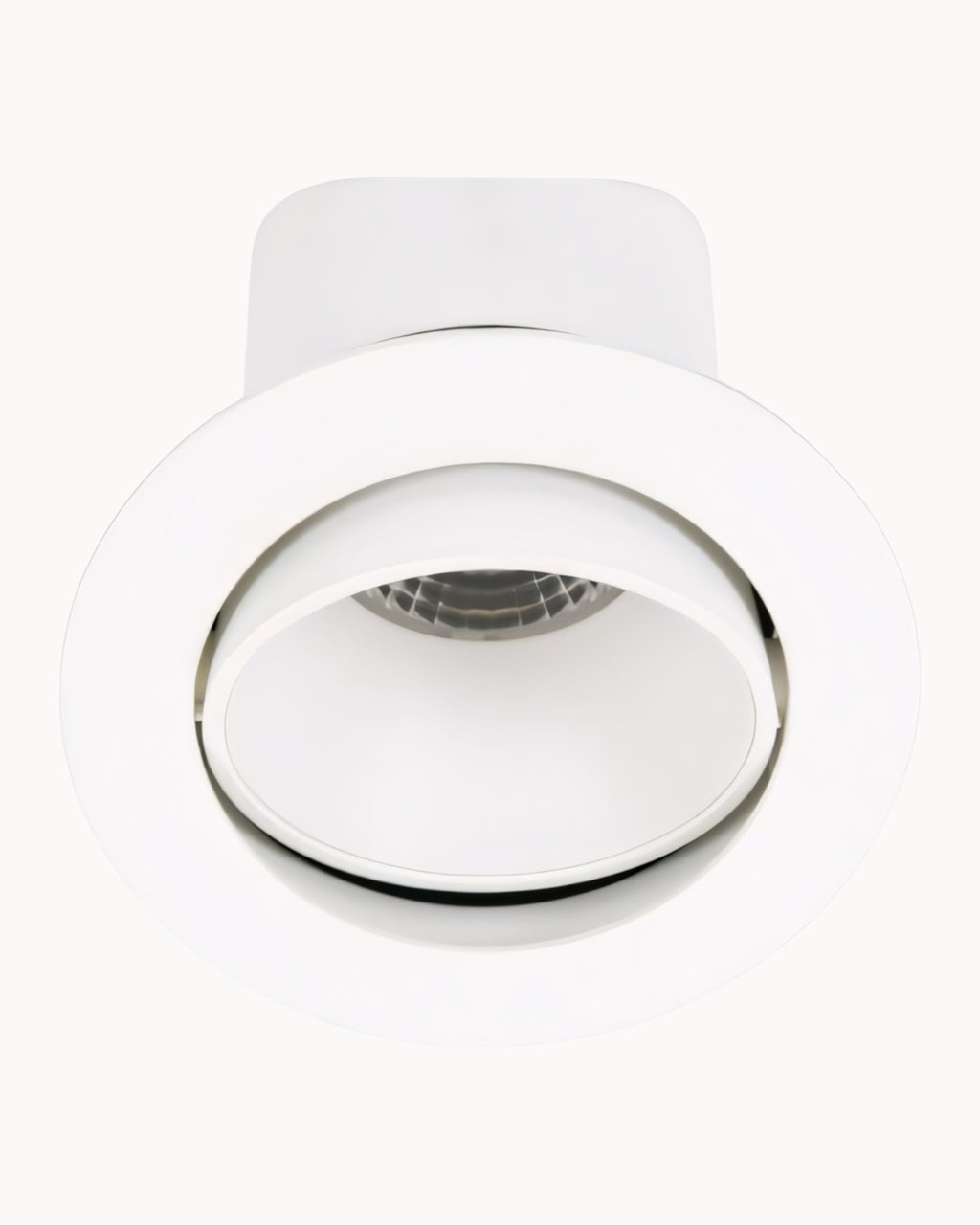 Arlo Gimble 90mm IP44 9W CCT Tiltable Downlight White