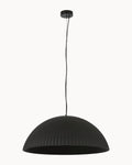 Form 600mm Gypsum Pendant Black