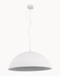 Form 600mm Gypsum Pendant White