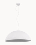 Form 600mm Gypsum Pendant White