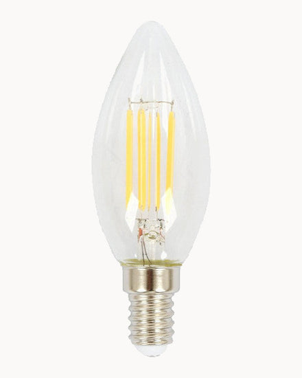 LED Candle 4.5W SES/E14 4000K Dimmable Clear