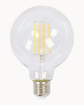 G125 ES/E27 clear LED bulb