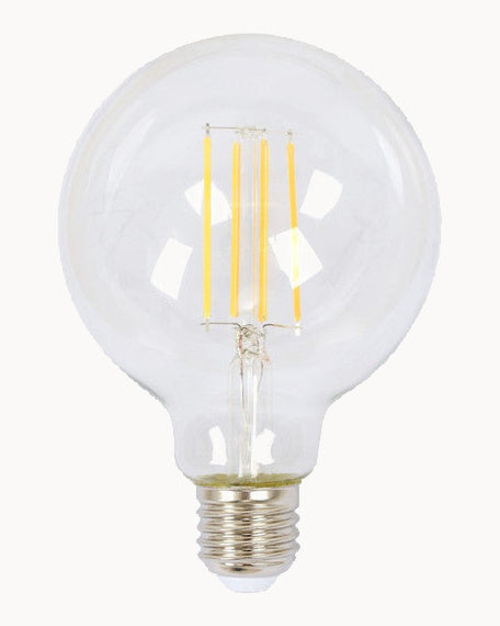 G125 ES/E27 clear LED bulb