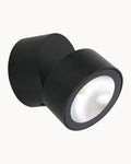 Anders 12W 3000K IP44 Wall Light Black