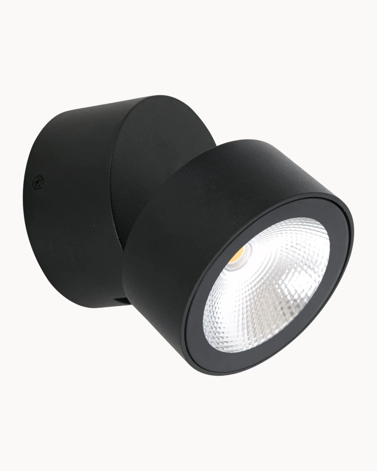 Anders 12W 3000K IP44 Wall Light Black