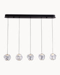 Modica 5 Light Dimmable Pendant Chrome