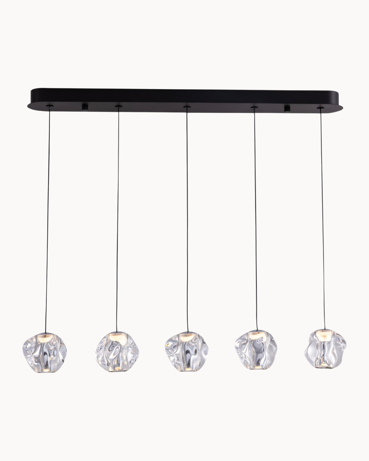 Modica 5 Light Dimmable Pendant Chrome