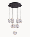 Modica 10 Light Dimmable Pendant Chrome