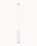 Form Column Gypsum Pendant White