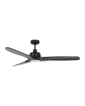 Brennan 60" DC Fan with Light Black