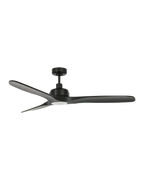 Brennan 60" DC Fan with Light Black
