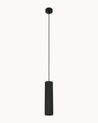 Form Column Gypsum Pendant Black
