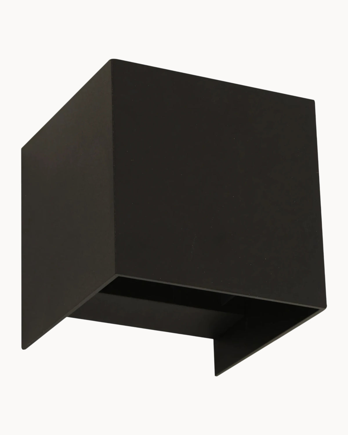 Mason 3 Square CCT IP54 Wall Light Black