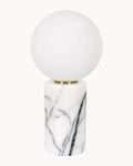 Duomo Marble Table Lamp White