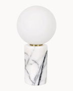 Duomo Marble Table Lamp White