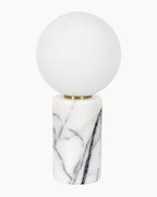 White Marble LED table lamp