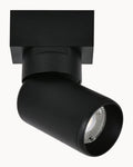 Magnetic 12W LED Adjustable Spotlight Black
