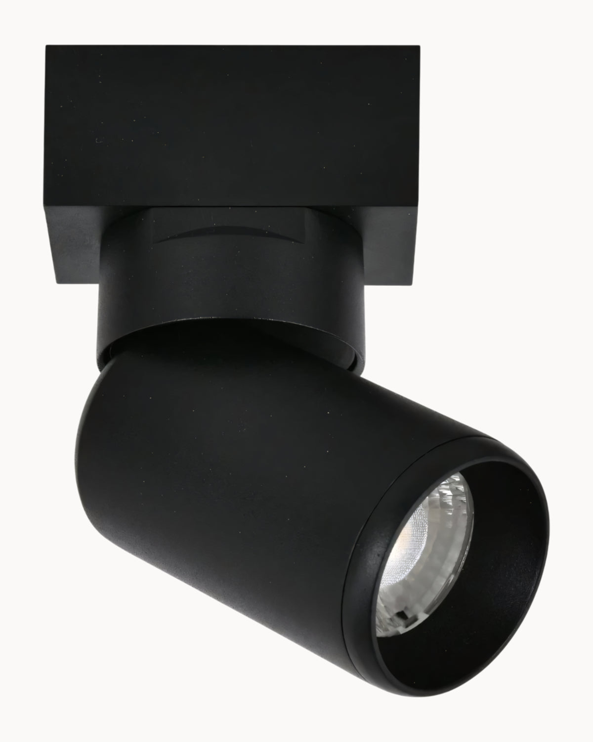 Magnetic 12W LED Adjustable Spotlight Black