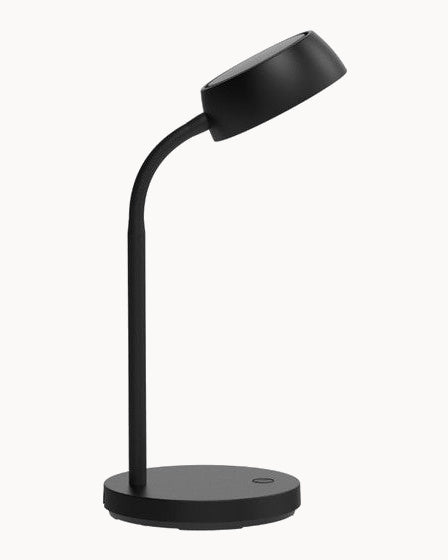 Black LED desk lamp