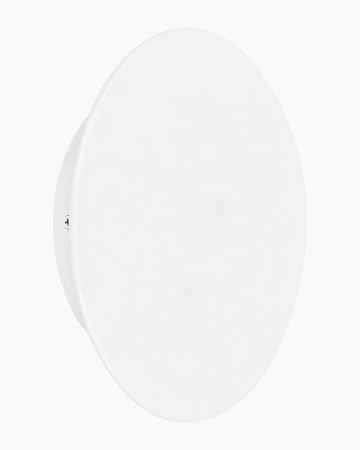 Disc 200mm CCT IP44 Wall Sconce White
