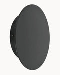 Disc 200mm CCT IP44 Wall Sconce Black