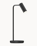 Faron Metal Wireless Charging Table Lamp Black