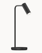 Black LED table lamp