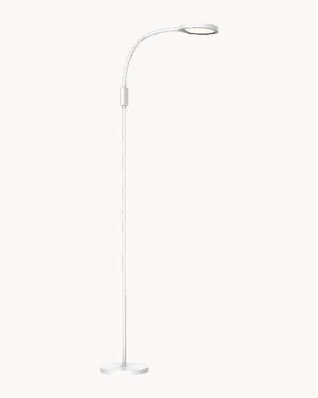 White LED floor lamp