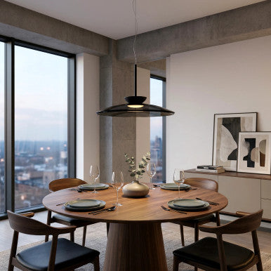 Masina 500mm LED Pendant Black