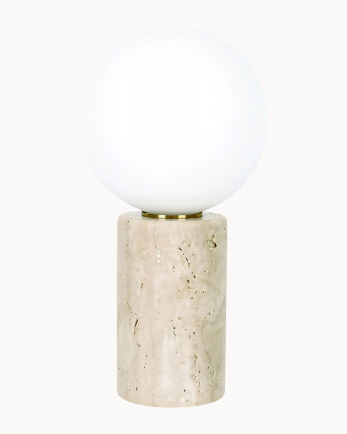 Duomo Table Lamp Travertine