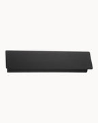 Black LED wall light with tiltable faceplate